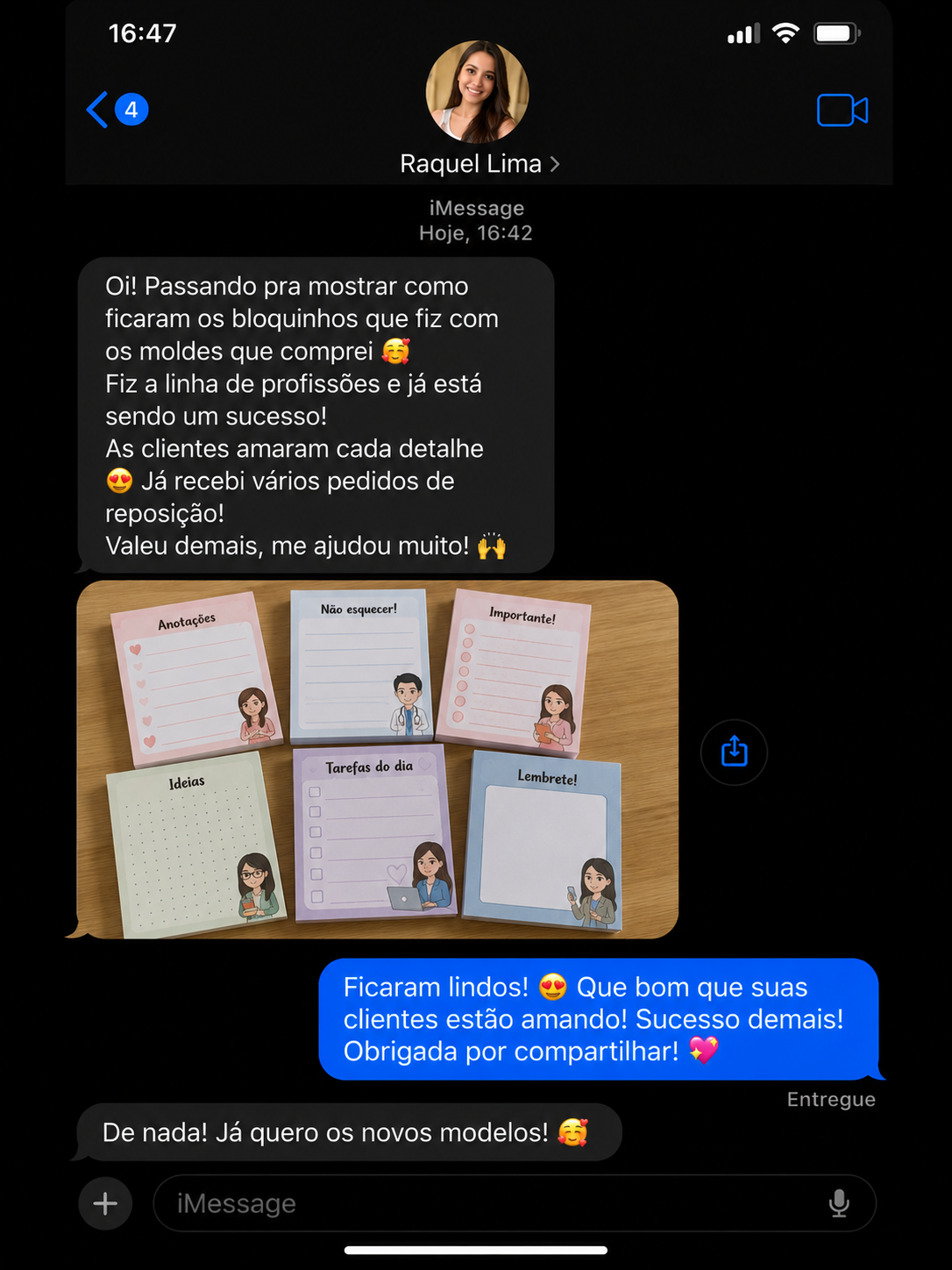 Depoimento de cliente