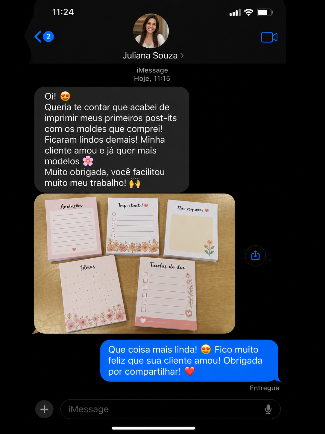 Depoimento de cliente